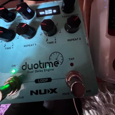 NuX Duotime NDD-6 Delay Engine 2010s - Blue image 4