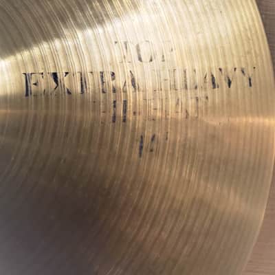 Paiste 602 Blue Label Heavy 1983 - brass image 4