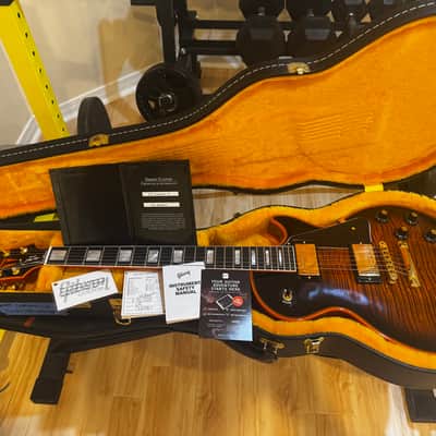 Gibson Custom Shop Special Order Les Paul Custom Figured - 2025 Orange Widow M2M image 9