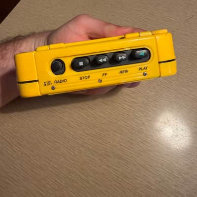 Sony Walkman Sports Audio Cassette AM/FM Radio WM-AF54 Yellow Clean SERVICED🔥🎶 image 6