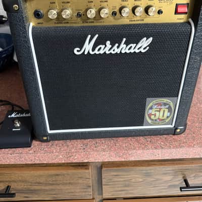 Marshall DSL1C 50th Anniversary 2-Channel 1-Watt 1x8" Guitar Combo 2012 - 2013 - Black image 1