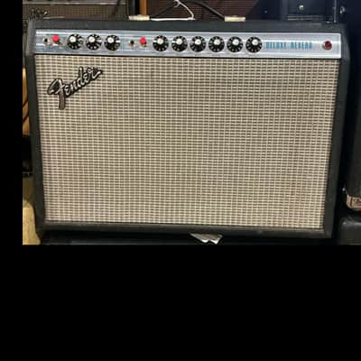 Fender Deluxe Reverb Tube Guitar Combo Amplifier - modified - Silverface - Local Pickup Only image 1