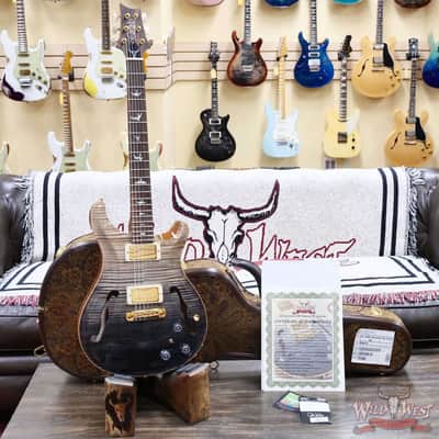PRS Wild West Guitars 25th Anniversary Limited Run Wood Library Artist Package Hollowbody II Piezo Frostbite Fade (Private Stock Color) 5.60 LBS (US Only / No International Shipping) image 6