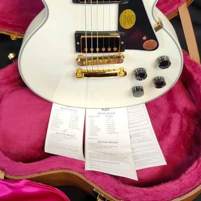 Gibson Vintage 2001 Les Paul Custom, Alpine White, Gold Hardware, w/HSC NOS image 1