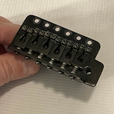 1980's Charvel Jackson Model 1 Black Gotoh G105 6 Post Tremolo Bridge image 6