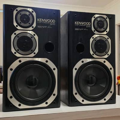 KENWOOD 3 WAY BASS REFLEX /BLACK/8 OHM/MADE IN JAPAN image 3