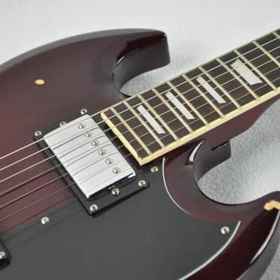 Gibson Baldwin Music Education Signature Series SG Electric Guitar, Wine Red w/ Shuttle Gig Bag image 10