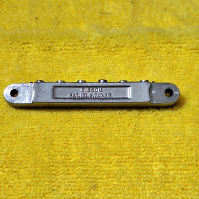 Original 1960s-70s Gibson ABR-1 Bridge Patent Pat. No. Les Paul Standard Custom Deluxe SG ES-335 image 3