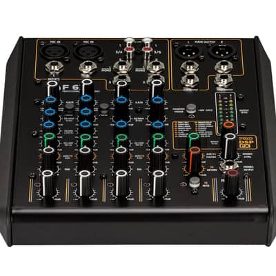 RCF F 6X 6-Channel Live Stereo Mixer Mixing Console FX6 PROAUDIOSTAR image 2