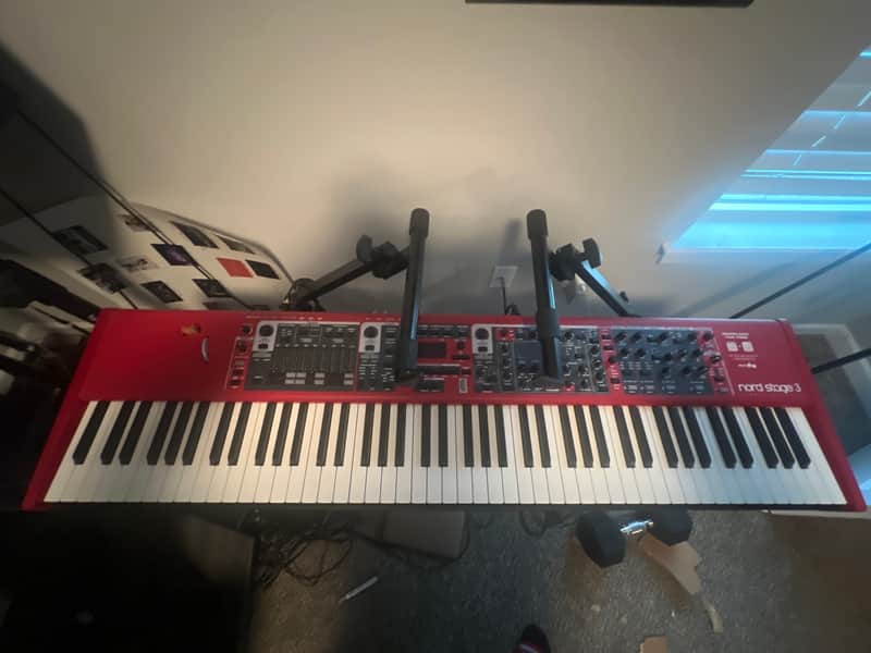 Nord Stage 3 HA88 Hammer Action 88-Key Digital Piano 2017 - Present - Red