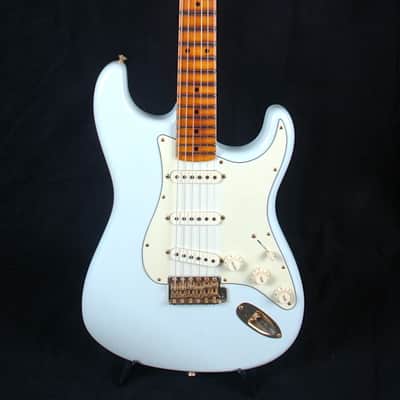 Fender Custom Shop Ltd 62 Strat Sonic Blue Aged image 3