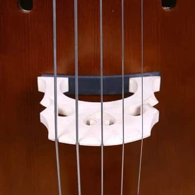 New 5 String Electric Cello 4/4 Maple / Spruce Wood with Case and Accessories image 6
