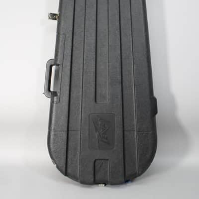 1980s Peavey Contour Electric Guitar Case Black/Orange image 1