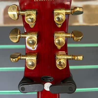 Epiphone Les Paul Custom Plus Heritage Cherry Sunburst 2006 Electric Guitar image 8