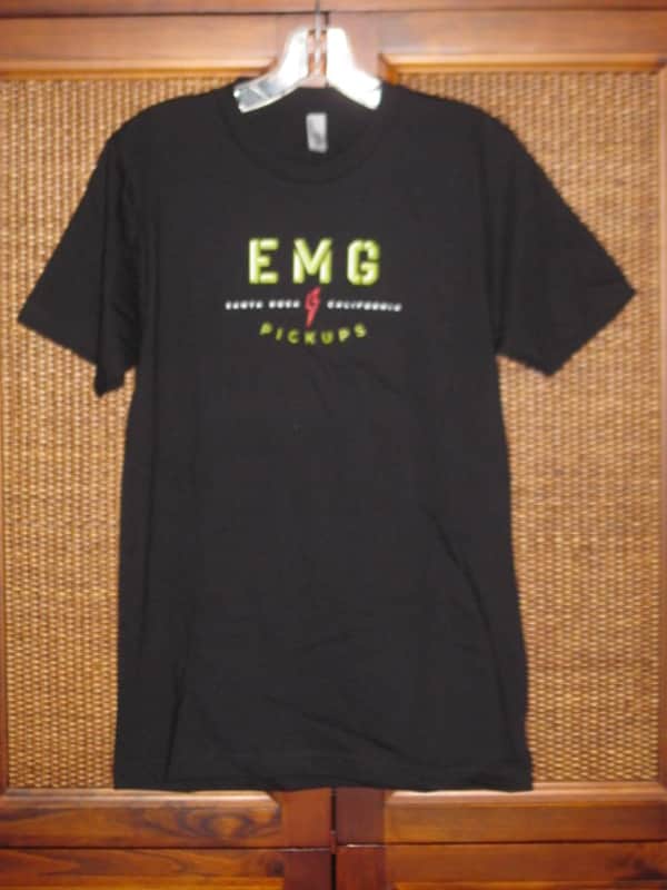 new A+ (with product label) genuine EMG Santa Rosa T-Shirt Men's Small, 100% Combed Cotton, Short Sleeve (It visibly a lot smaller than a typical Men's Size Small shirt. Please refer to the measurements that I have provided in description) image 1