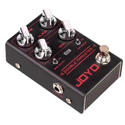JOYO R-28 Double Thruster High Gain Overdrive Guitar Pedal with Mid/High Frequency For Bass Guitar image 2