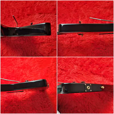 Rare Fernandes EX-85L Left Handed 1984 - Black - Explorer - Lightning Bolt Inlays - Set Neck - Made In Japan MIJ image 21
