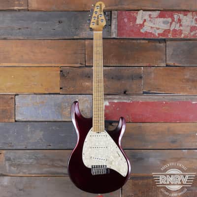 1995 Ernie Ball Music Man Silhouette Special SSS - Candy Red image 2