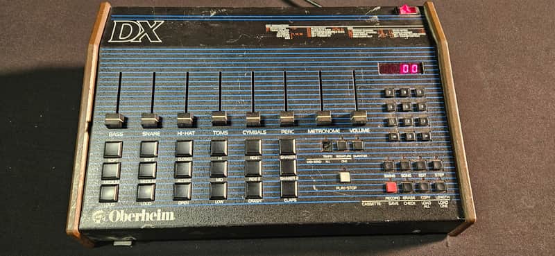 OBERHEIM DX 1980’s Drum Machine 1980s image 1