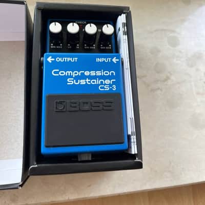 Boss CS-3 Compression Sustainer (Silver Label) 1997 - Present - Blue image 2