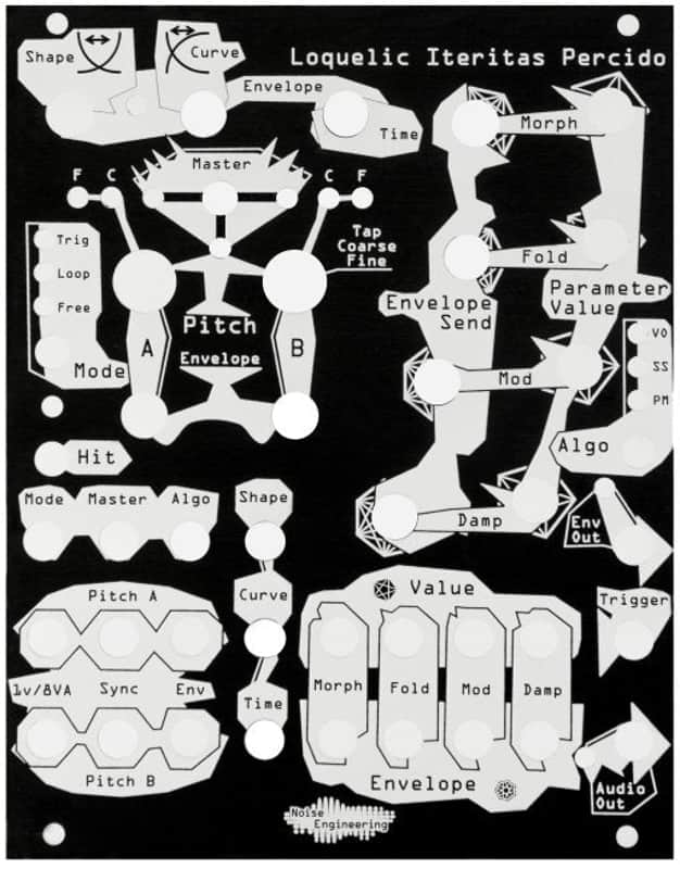 NOISE ENGINEERING LOQUELIC ITERITAS PERCIDO BLACK : BRAND NEW :  [DETROIT MODULAR] image 1