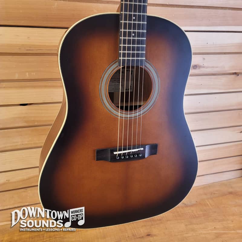 Gold Tone The Bell A/E Acoustic Guitar with Gig Bag - Burst, Fishman Active PU image 1