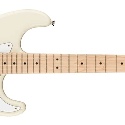 Squier Affinity Series® Stratocaster®, Maple Fingerboard, White Pickguard, Olympic White image 2