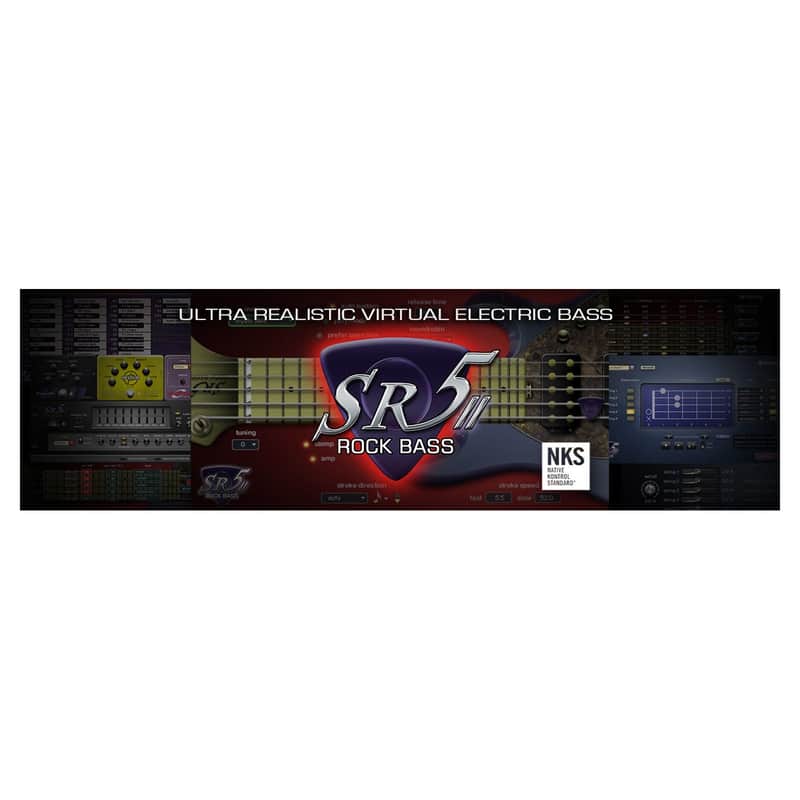 Prominy SR5 Rock Bass 2 Bass Guitar Virtual Instrument Kontakt (Activation Card) image 1