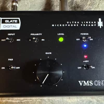 Slate Digital VMS ONE Ultra Linear Preamp 2016 - Black image 5
