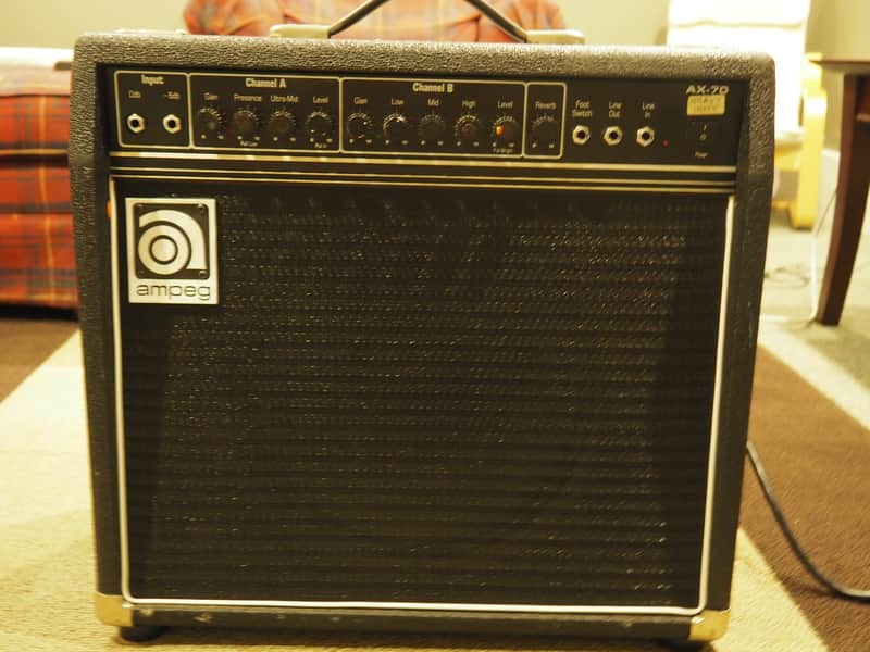 Ampeg AX-70 2-Channel 70-Watt 1x12" Guitar Combo image 1