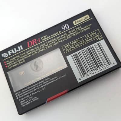 Fuji DR-I 90 Minutes Blank Audio Cassette Tape - Sealed - Brand New image 3