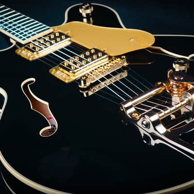 Gretsch Broadkaster LX Center Block with Bigsby - Black image 3