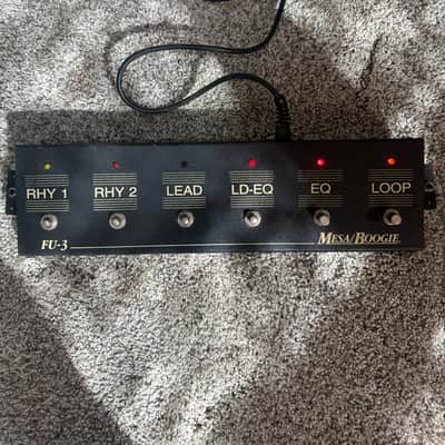 Mesa Boogie FU-3 Footswitch 1990-2008 - Black image 7