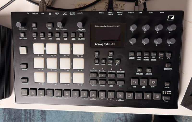 Immagine Elektron Analog Rytm MkII 2020 - Black - 1