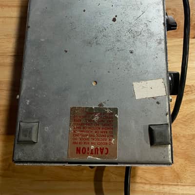1970’s Morley Power Wah Fuzz PWF Silver Effects Pedal image 3