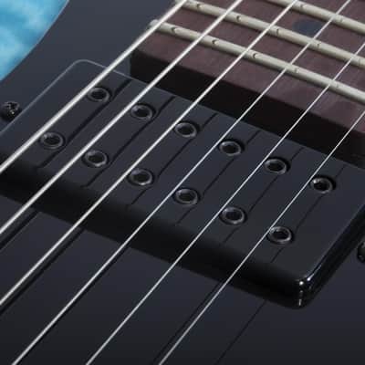 Schecter Traditional Pro Transparent Blue Burst image 8