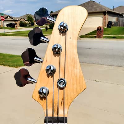 🎸+Amp! Glarry P Style Electric Bass Guitar +Rosewood Fretboard +Soft Case/Gig Bag +Strap +Cable +Pick!🎸 image 8