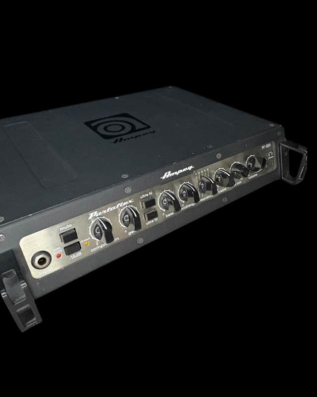 Ampeg PF-500 Portaflex 500-Watt Bass Amp Head 2011 - Present - Black image 1