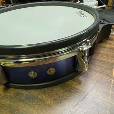 Roland PD-120 12" Dual Trigger Mesh Head V-Drum Trigger Pad - Blue - ZR39038 image 4