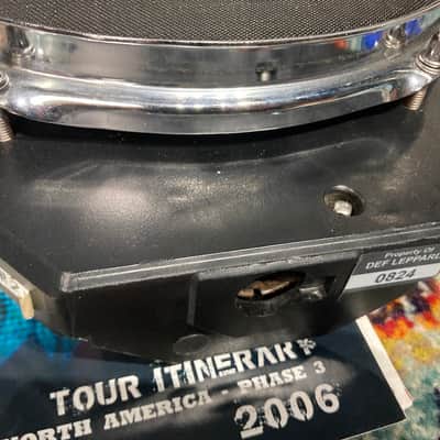 Rick Allen's Def Leppard Adrenalize Tour, 10" Hart AcuPad Trigger Pad (RA #2075) 1990s - Gold, AUTOGRAPHED HEAD!! image 13