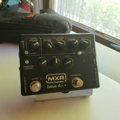 MXR M80 Bass DI + - Rubber Knobs - Black image 2