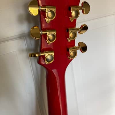 SX Les Paul Custom  Cherry Burst 7lbs 6 oz image 5