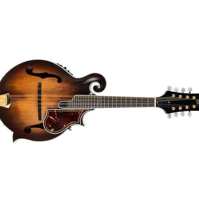 Ortega Guitars RMFE100AVO F-Style Series All Solid A/E Mandolin - Open Box image 4