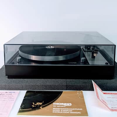 Thorens TD 160 MKII Turntable Record Player Fully Tested image 1