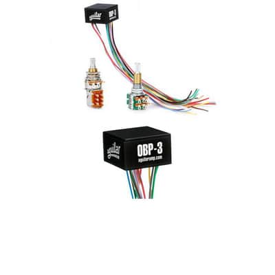 Aguilar OBP-3SKPP 3-band Stacked Boost/Cut Onboard Bass Preamp with Push Pull-NEW image 1