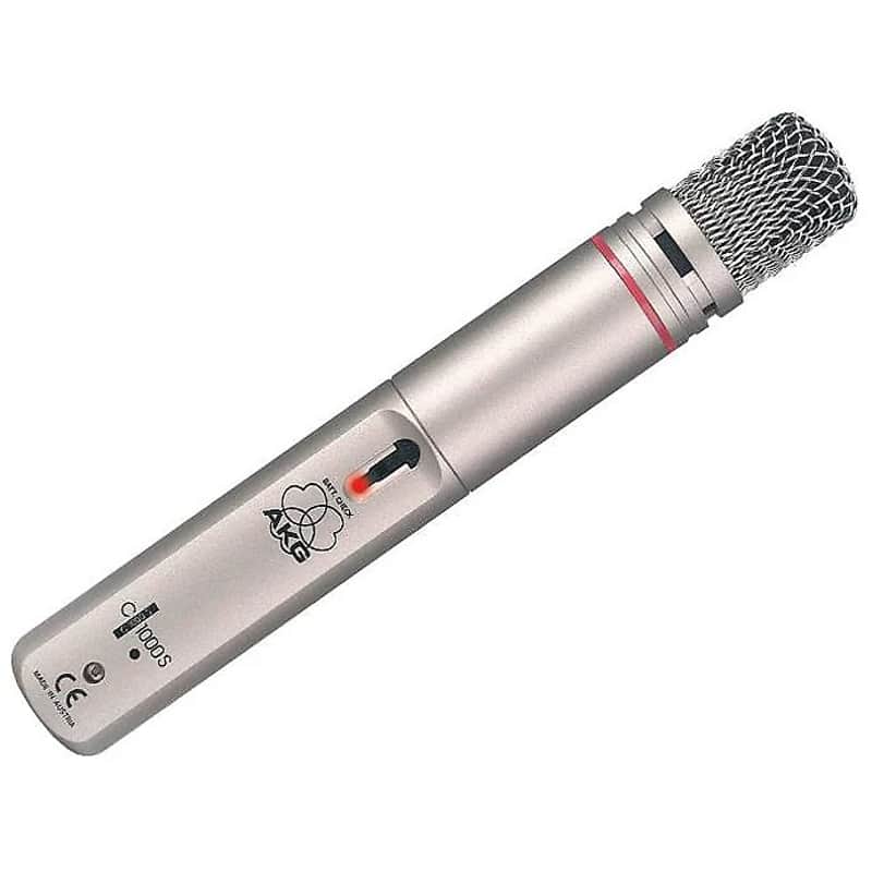 AKG C1000 S Small Diaphragm Multipattern Condenser Microphone | Reverb