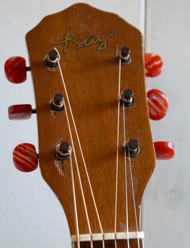 Kay K-36 1940's Vintage Archtop Guitar Aged Natural Satin | Reverb