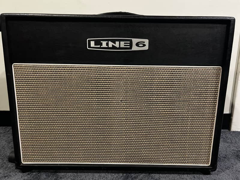 Line 6 Flextone III XL 150-Watt 2x12" Stereo Digital Modeling Guitar Combo 2003 - 2009 - Black image 1