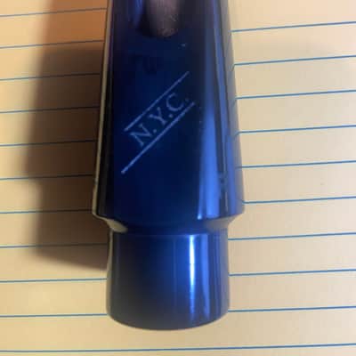 Mouthpiece Cafe #6 Alto Sax Mouthpiece NYC Mid 2000’s - Hard Rubber image 1