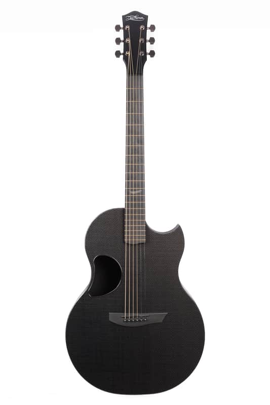 McPherson Sable Carbon Fiber Guitar with Standard Weave Top and Black Hardware